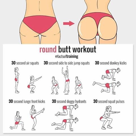 round butt workout guide